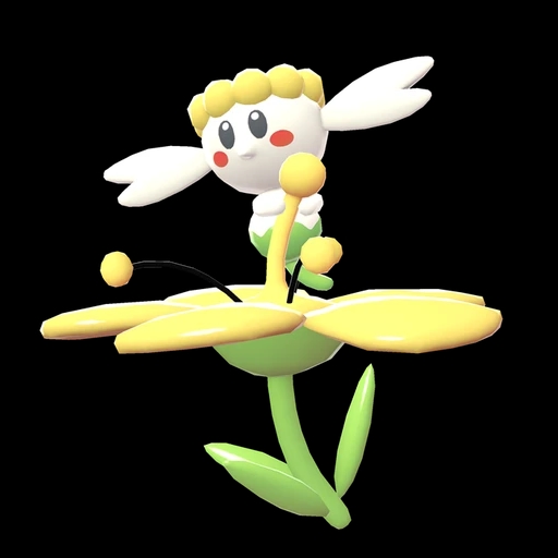 Flabébé Yellow Flower (flabebe) game sprite
