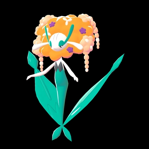 Florges Orange Flower (florges) game sprite