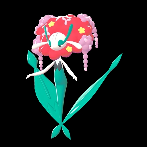 Florges Red Flower (florges) game sprite