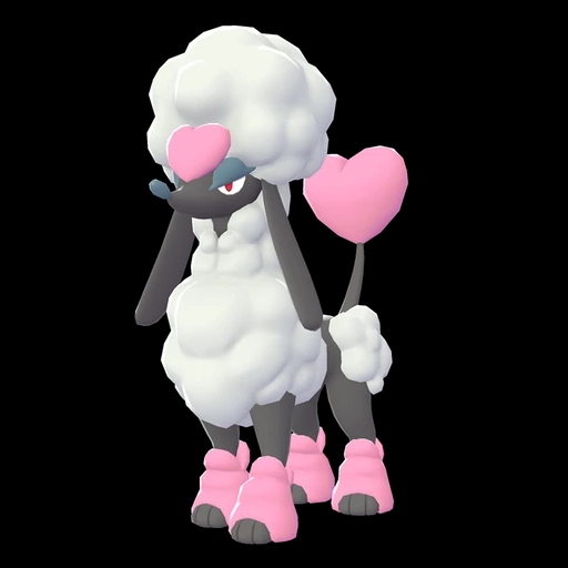 Furfrou Heart Trim (furfrou) game sprite