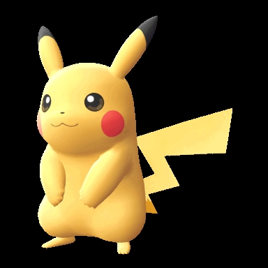 Pikachu (pikachu) game sprite