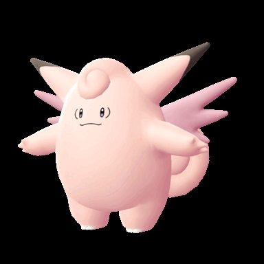 Clefable (clefable) game sprite
