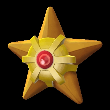 Staryu (staryu) game sprite