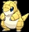 Sandshrew (sandshrew) game sprite