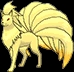 Ninetales (ninetales) game sprite