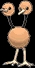 Doduo (doduo) game sprite