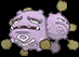 Weezing (weezing) game sprite