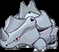 Rhyhorn (rhyhorn) game sprite