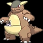 Kangaskhan (kangaskhan) game sprite