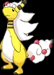 Ampharos Mega (ampharos) game sprite