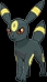 Umbreon (umbreon) game sprite
