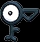 Unown F (unown) game sprite