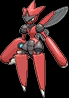 Scizor Mega (scizor) game sprite