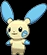 Minun (minun) game sprite