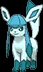 Glaceon (glaceon) game sprite