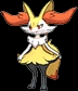 Braixen (braixen) game sprite