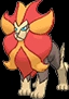 Pyroar (pyroar) game sprite