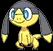 Helioptile (helioptile) game sprite