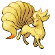 Ninetales (ninetales) game sprite