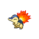 Cyndaquil (cyndaquil) game sprite