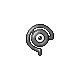 Unown C (unown) game sprite