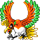Ho-Oh (ho-oh) game sprite