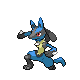 Lucario (lucario) game sprite