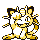 Meowth (meowth) game sprite