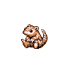 Sandshrew (sandshrew) game sprite