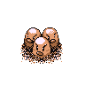 Dugtrio (dugtrio) game sprite