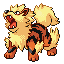 Arcanine (arcanine) game sprite