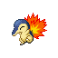Cyndaquil (cyndaquil) game sprite