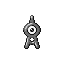Unown A (unown) game sprite