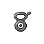 Unown V (unown) game sprite