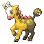 Girafarig (girafarig) game sprite