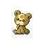 Teddiursa (teddiursa) game sprite