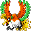 Ho-Oh (ho-oh) game sprite