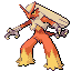 Blaziken (blaziken) game sprite