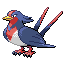 Swellow (swellow) game sprite