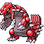 Groudon (groudon) game sprite