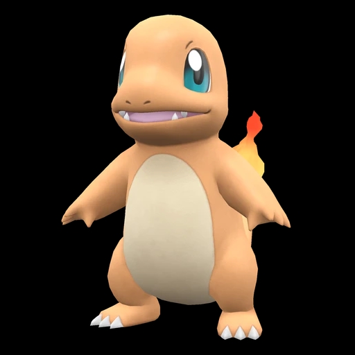 Charmander (charmander) game sprite