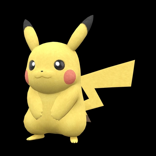 Pikachu (pikachu) game sprite