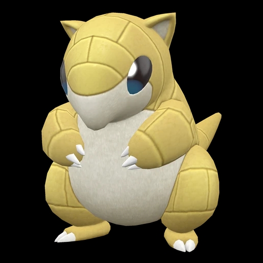 Sandshrew (sandshrew) game sprite