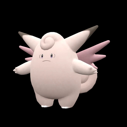 Clefable (clefable) game sprite
