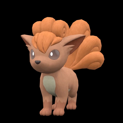 Vulpix (vulpix) game sprite