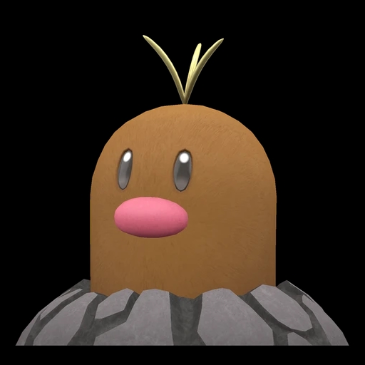 Diglett Alolan (diglett) game sprite
