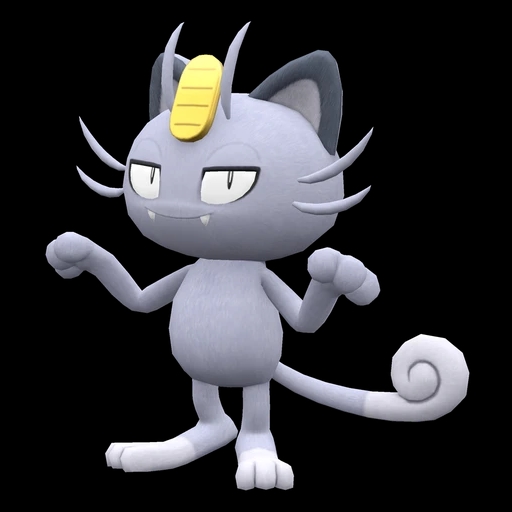 Meowth Alolan (meowth) game sprite