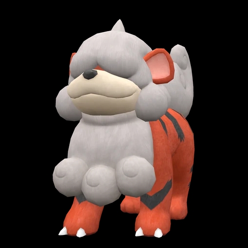 Growlithe Hisuian (growlithe) game sprite