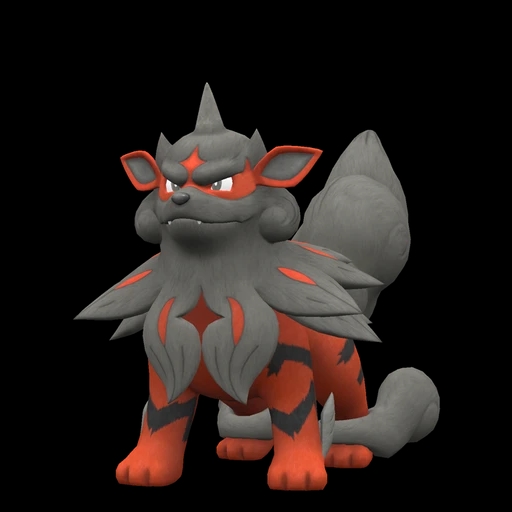 Arcanine Hisuian (arcanine) game sprite