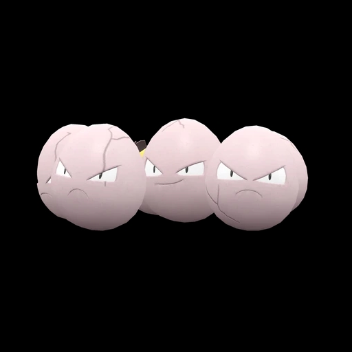 Exeggcute (exeggcute) game sprite